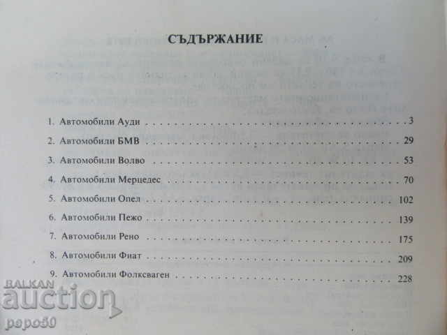 Licitație AUTOTURISME - SPECIFICAȚII TEHNICE - 1988