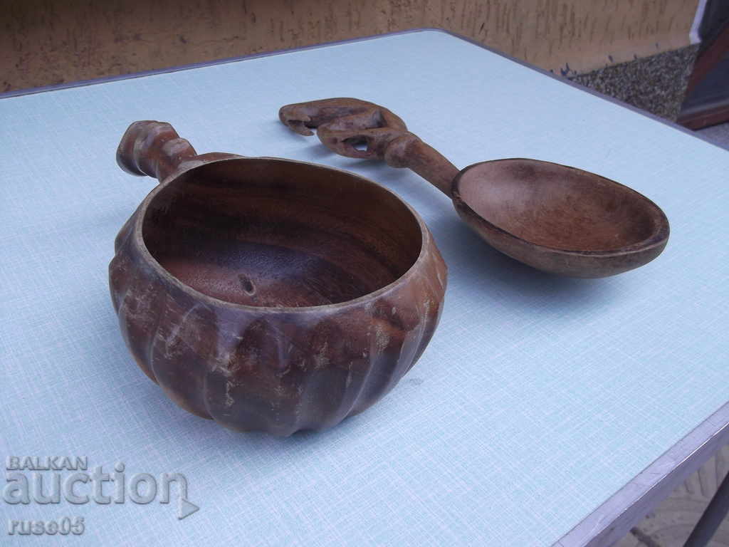 Spoon and cannon wooden set with price 40.00 BGN | € 20.45 Spoon and cannon wooden set with price 40.00 BGN | € 20.45