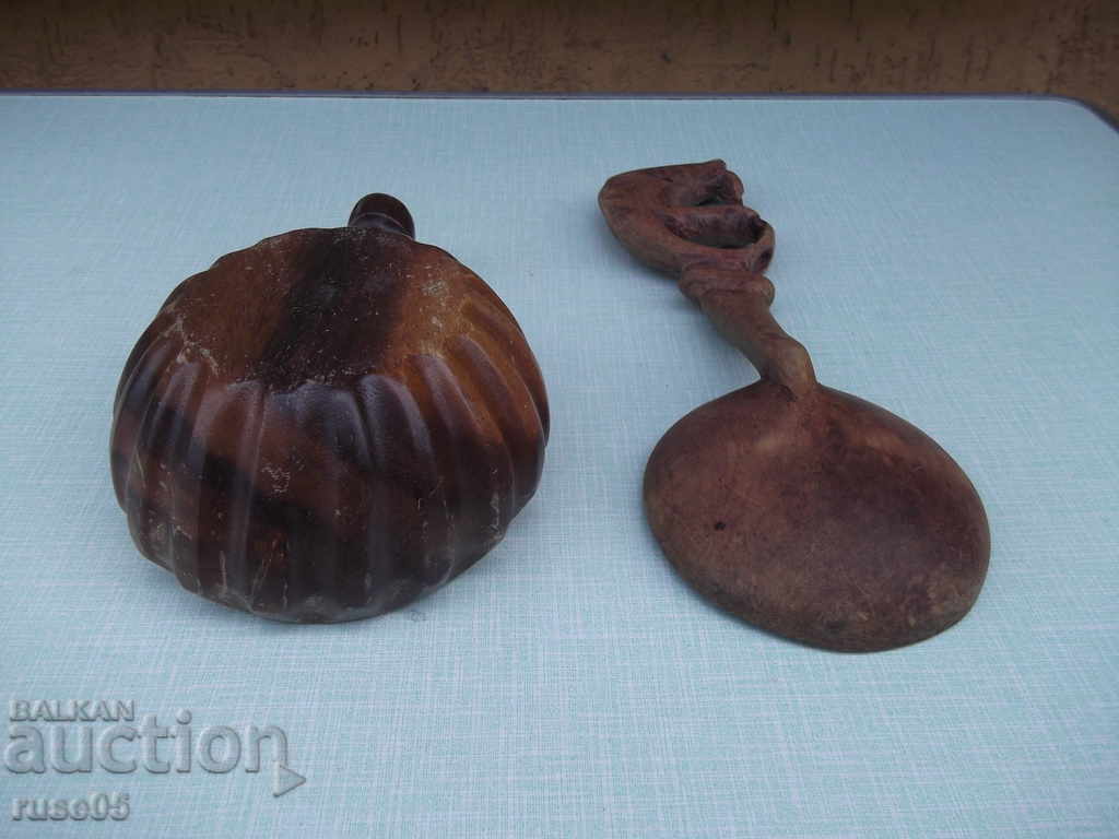 Spoon and cannon wooden set - 5 Spoon and cannon wooden set - 5