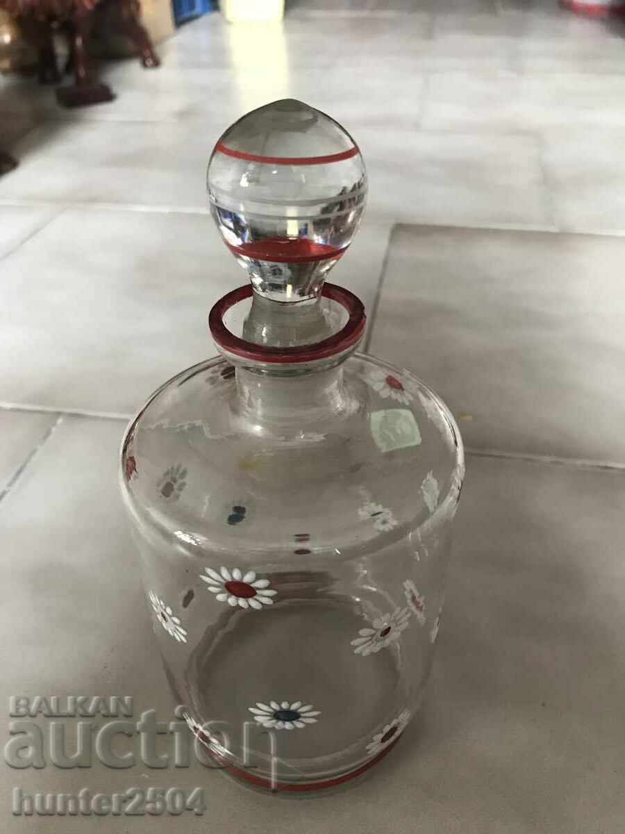 Bottle, decanter for liqueur - 20/7 cm