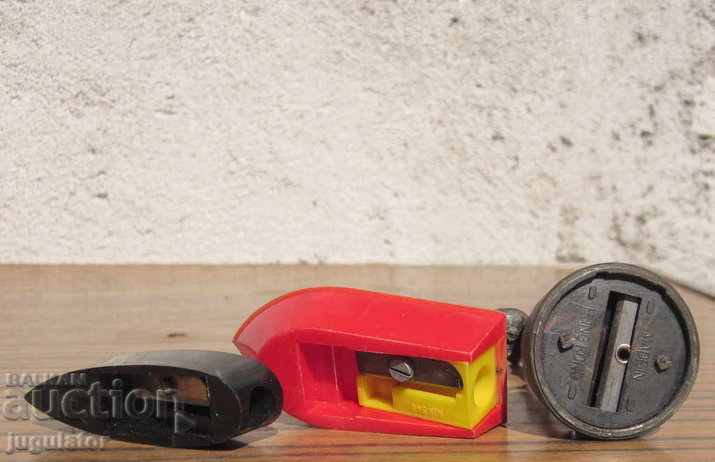 Lot old sharpeners ship motorboat from the time of the Soc - 5 Lot old sharpeners ship motorboat from the time of the Soc - 5