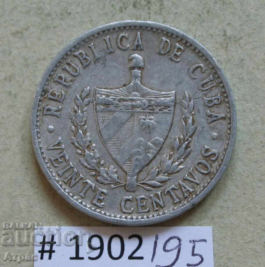 20 cents 1971 Cuba