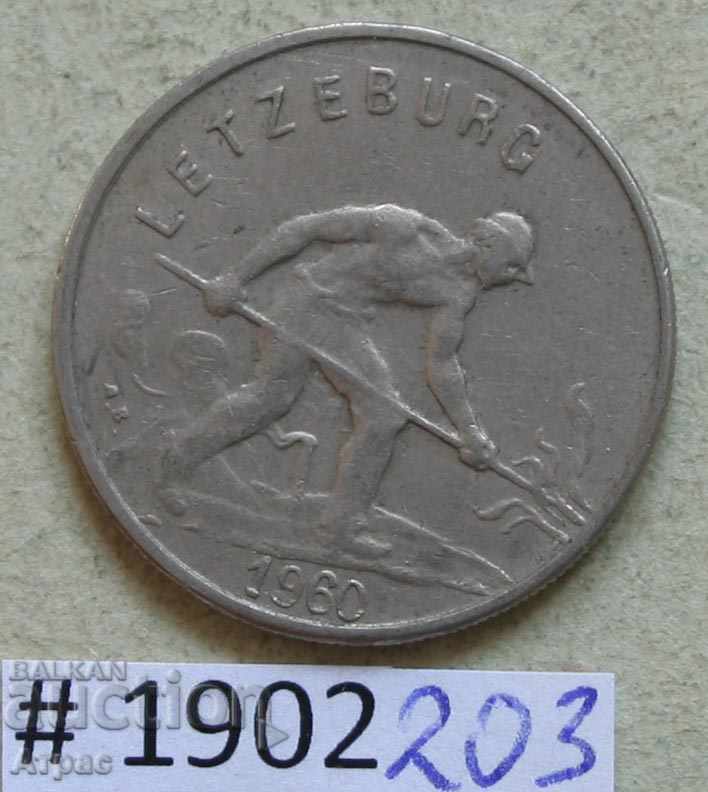 1 franc 1960 Luxemburg cu preț € 0.51 | 1.00 BGN 1 franc 1960 Luxemburg cu preț € 0.51 | 1.00 BGN
