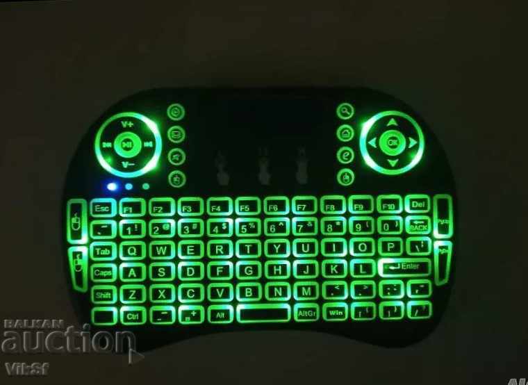 Smart Wireless Keyboard + TouchPad. Smartphone, PC, TVbox, - 6