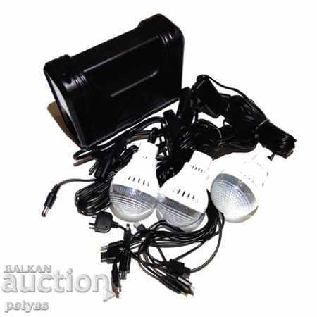 GDLITE GD-8007 Solar Lighting Kit - 7 GDLITE GD-8007 Solar Lighting Kit - 7