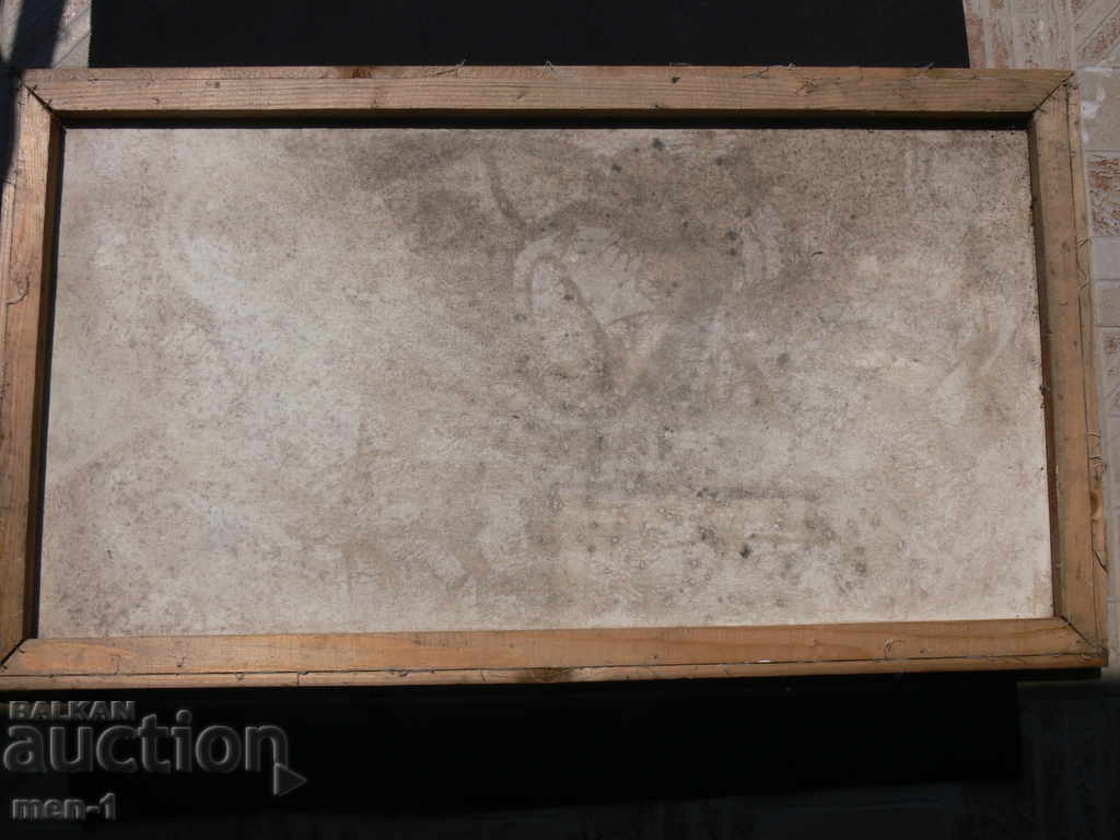 Delivery of Large old oil painting