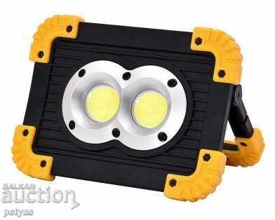 Auction  LED Floodlight 20W Rechargeable 812 / LL-802