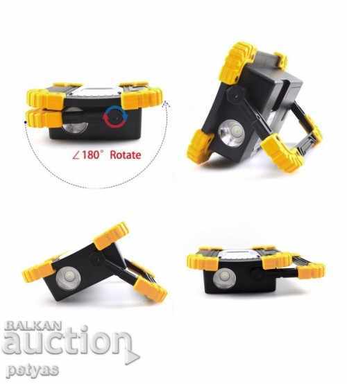 LED Floodlight 20W Rechargeable 812 / LL-802 - 6