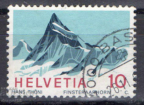 1966. Elveția. Alpii elvețieni.