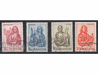 1961. Швейцария. Четиримата евангелисти.
