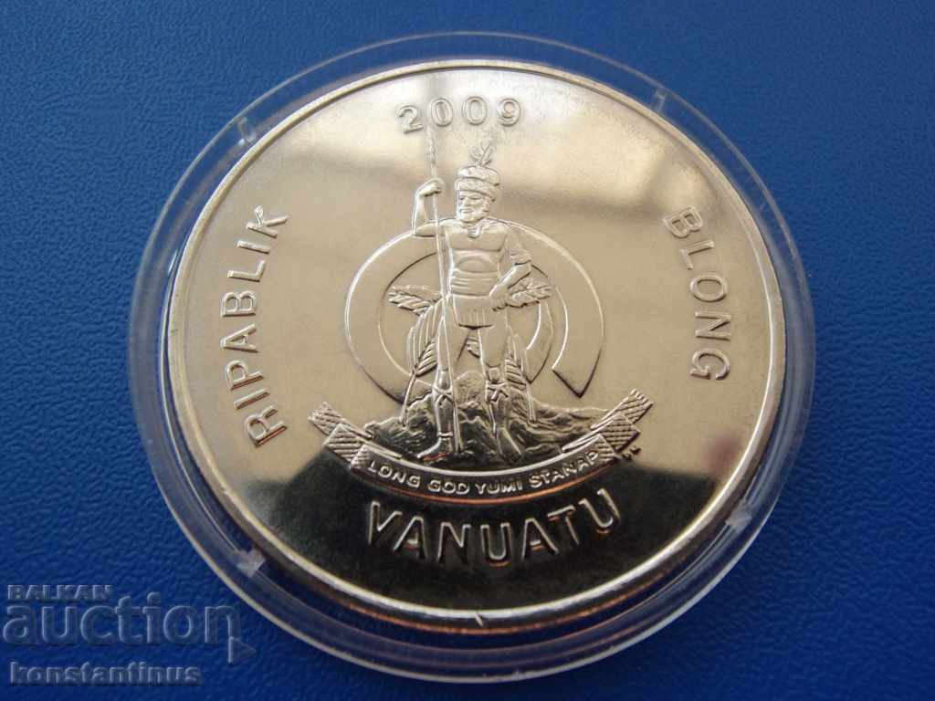 Βανουάτου 10 Vatu 2009 UNC PROOF Σπάνια 38,5 χιλιοστά. 28,5g. με τιμή € 18.92 | 37.00 BGN Βανουάτου 10 Vatu 2009 UNC PROOF Σπάνια 38,5 χιλιοστά. 28,5g. με τιμή € 18.92 | 37.00 BGN