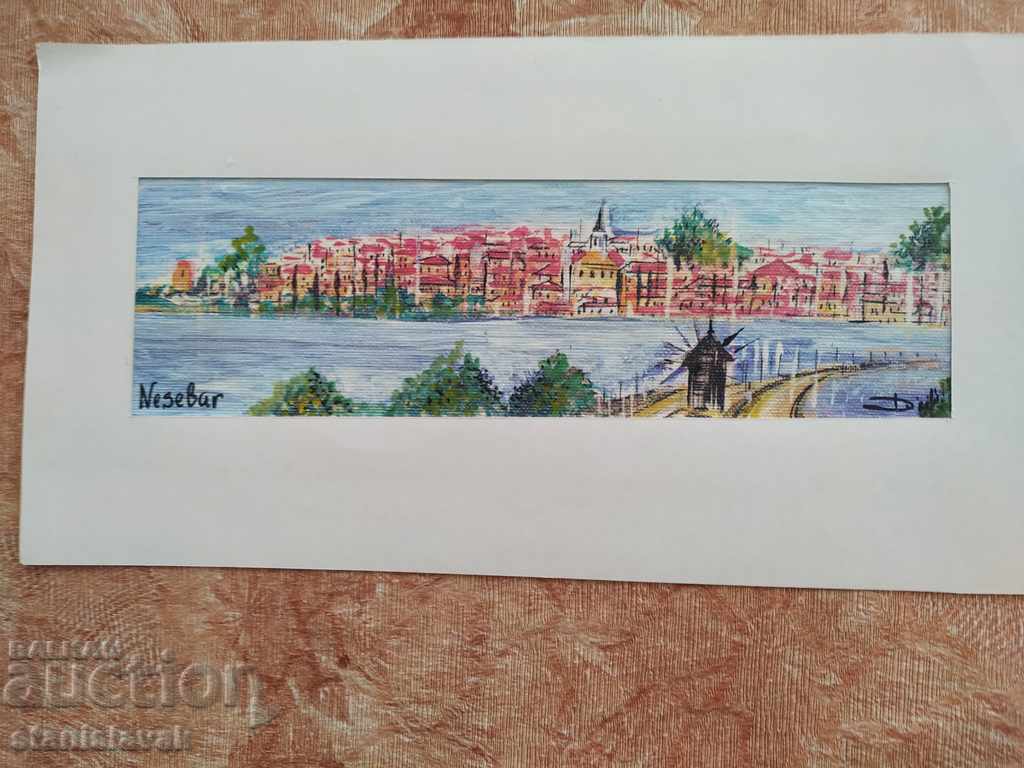 Delivery of Painting landscape Nessebar Delivery of Painting landscape Nessebar