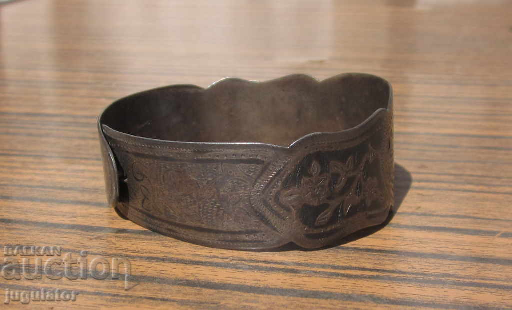 Παράδοση βραχιόλι αντίκες ασημένια κυρία με σαπούνι 84 τσαρική Ρωσία