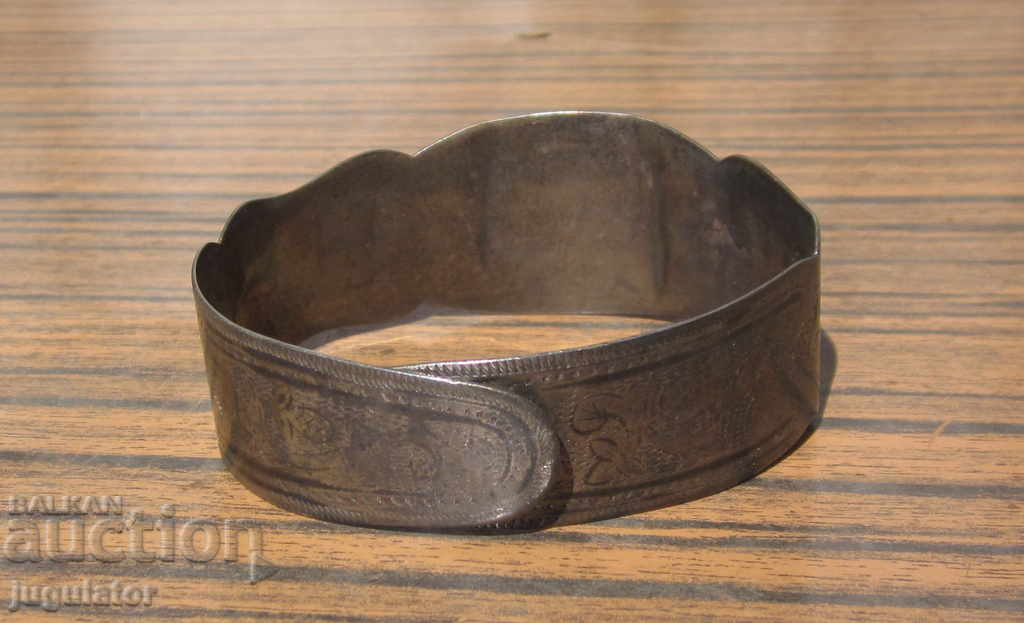 βραχιόλι αντίκες ασημένια κυρία με σαπούνι 84 τσαρική Ρωσία - 5