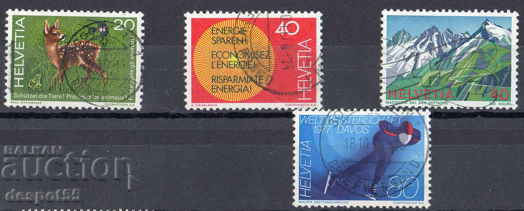 1976. Elveția. Diferite evenimente și campanii.