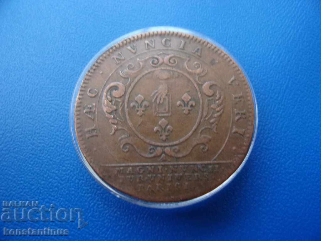 Franța Louis XIIII 2 Liard 1699 Paris Rare University cu preț € 23.01 | 45.00 BGN
