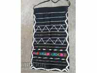 Old woven, embroidered and embroidered apron, costume, sukman