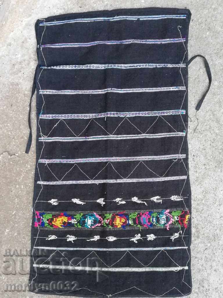 Old woven, embroidered and embroidered apron, costume, sukman - 6