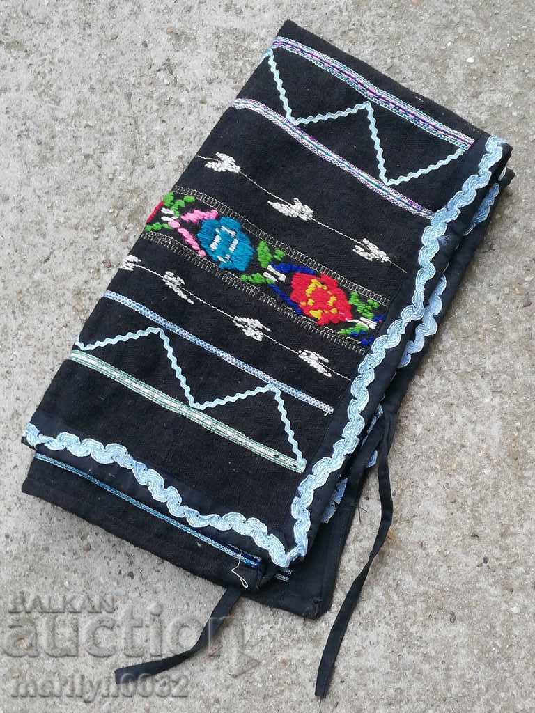 Old woven, embroidered and embroidered apron, costume, sukman - 7