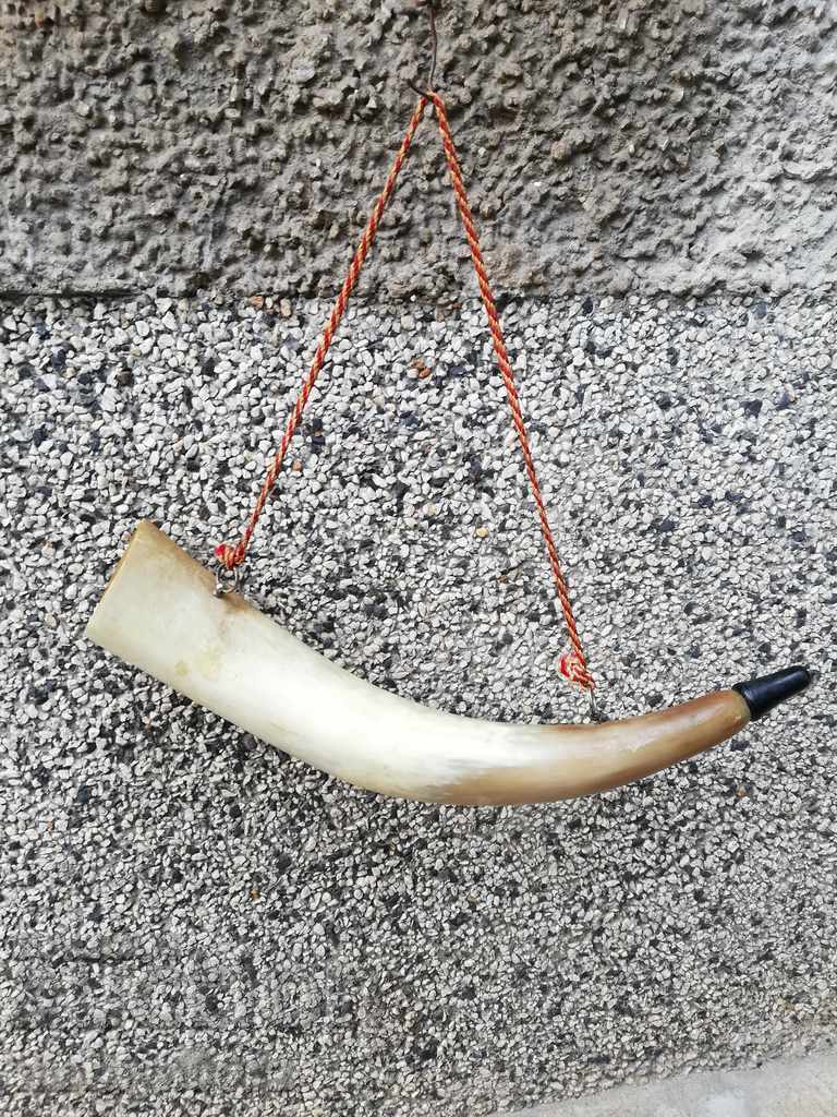 Old Hunting Horn Souvenir Decoration PLAY