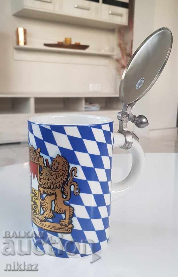 German Ceramic Mug - 0.6 l. Bavaria - 6