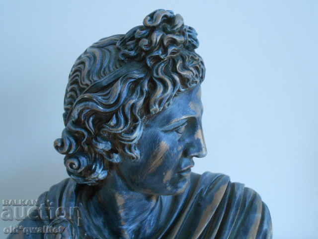 Sculpture: Apollo, made of Alabaster, about 10 kg with price 800.00 BGN | € 409.03 Sculpture: Apollo, made of Alabaster, about 10 kg with price 800.00 BGN | € 409.03
