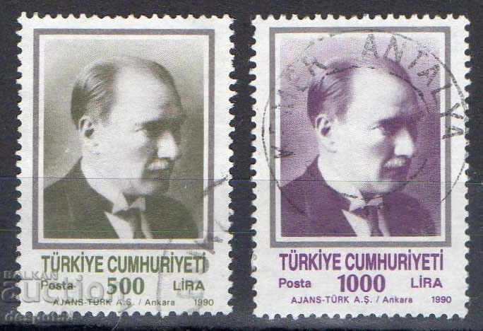 1990. Turkey. Ataturk.