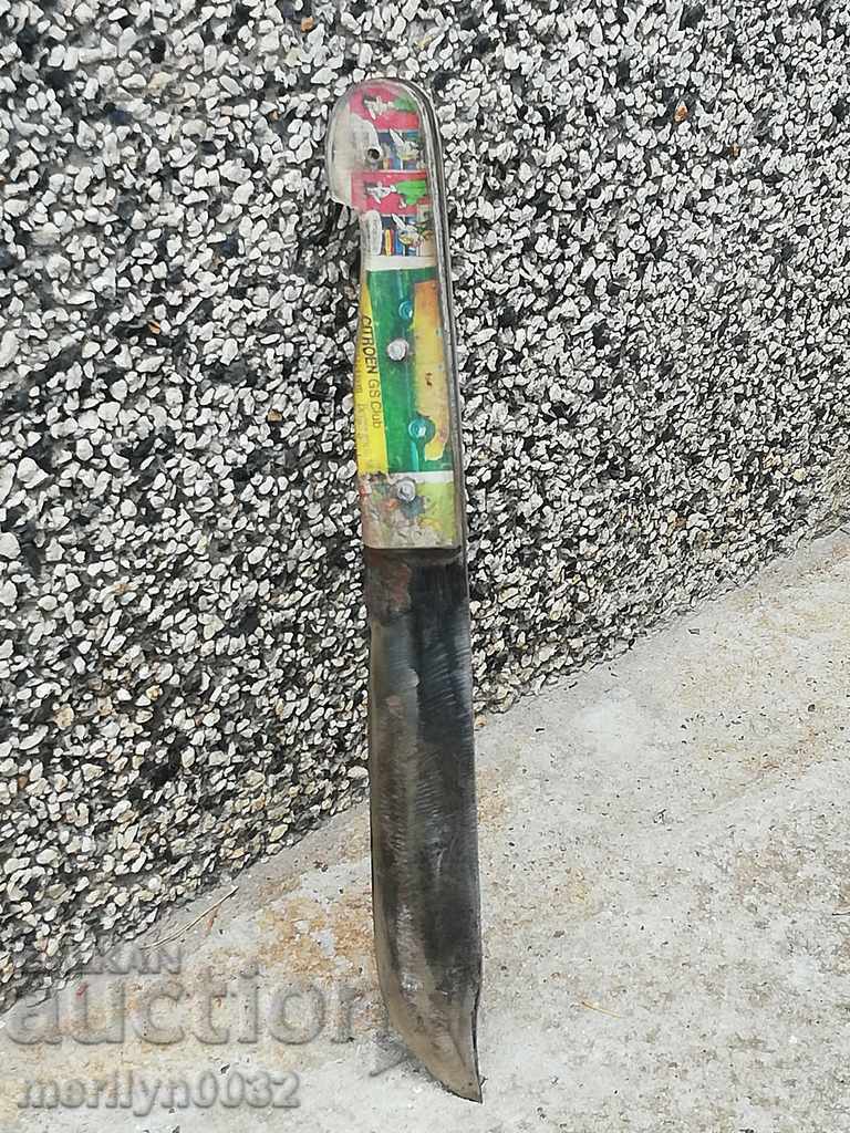 Old soca butcher knife NRB shank blade with price 48.00 BGN | € 24.54