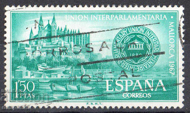 1967 Spain. International meeting of the Interparliamentary Union