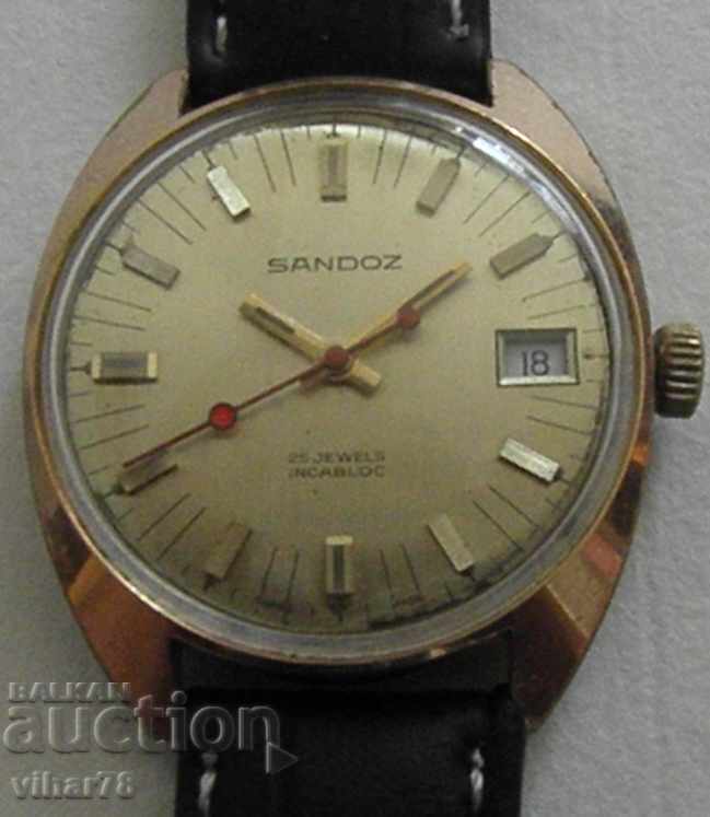 Auction SANDOZ - RARE Men's AUTOMATIC Model Auction SANDOZ - RARE Men's AUTOMATIC Model