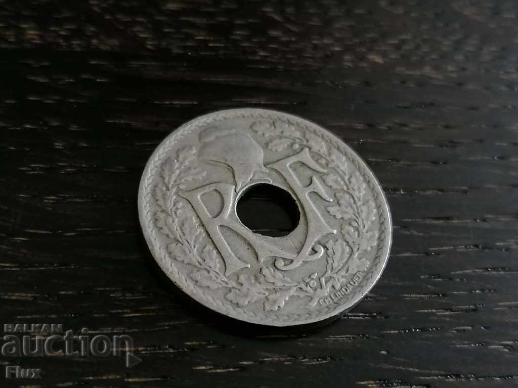 Delivery of Coin - France - 25 cm | 1922 Delivery of Coin - France - 25 cm | 1922