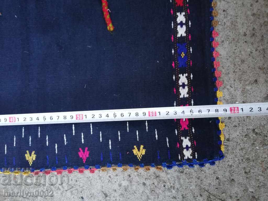 Old woven, embroidered and embroidered apron, costume, sukman - 5