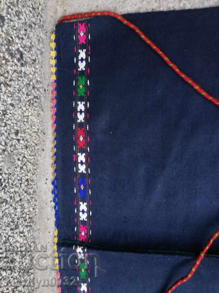 Old woven, embroidered and embroidered apron, costume, sukman - 6