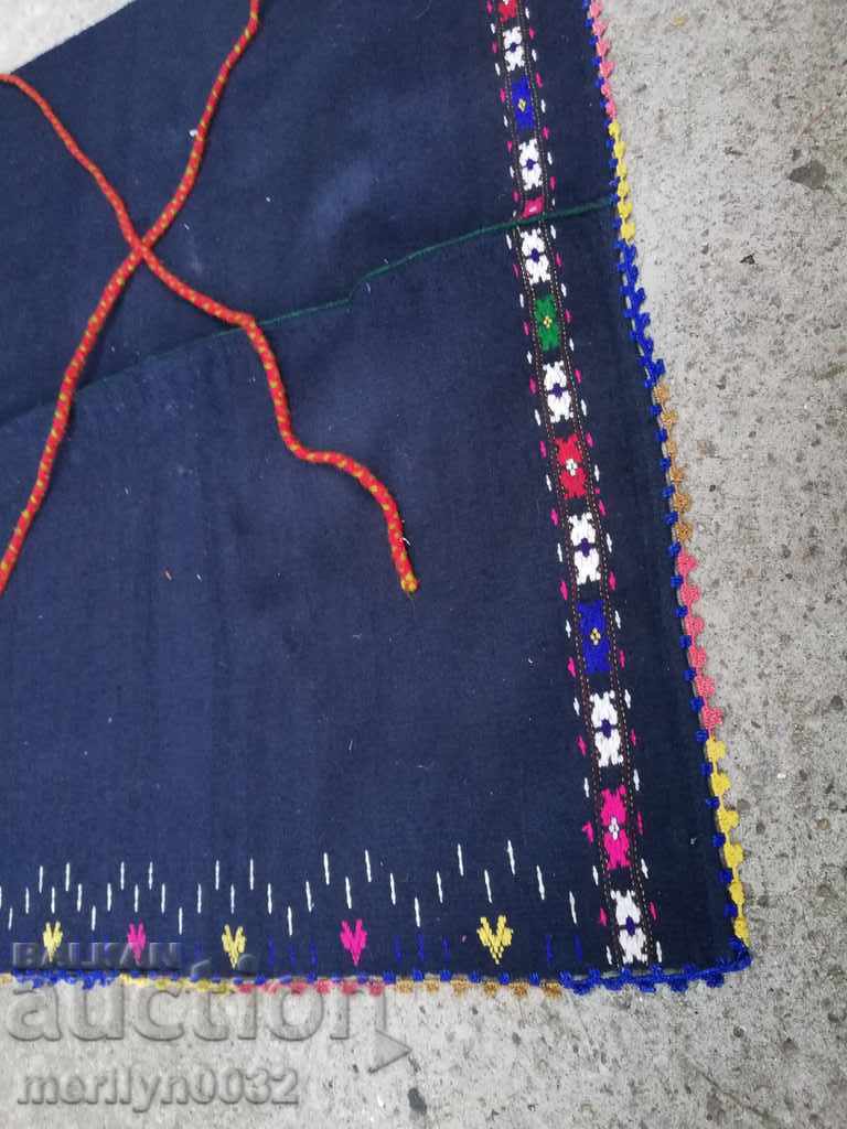 Old woven, embroidered and embroidered apron, costume, sukman - 7