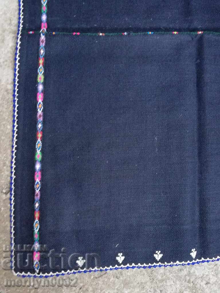 Old woven, embroidered and embroidered apron, costume, sukman - 6