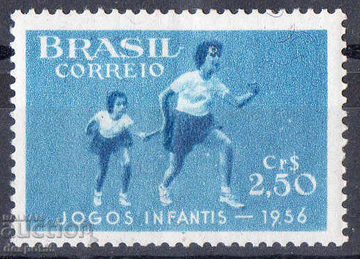 1956. Brazilia. 6 ani de Jocuri pentru copii la Rio de Janeiro.
