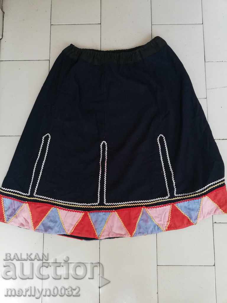 Old petticoat from folk costume embroidery shaek kurlyanka sukman with price 128.00 BGN | € 65.45