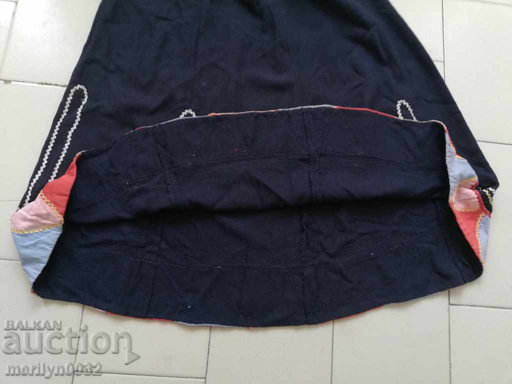 Old petticoat from folk costume embroidery shaek kurlyanka sukman - 5