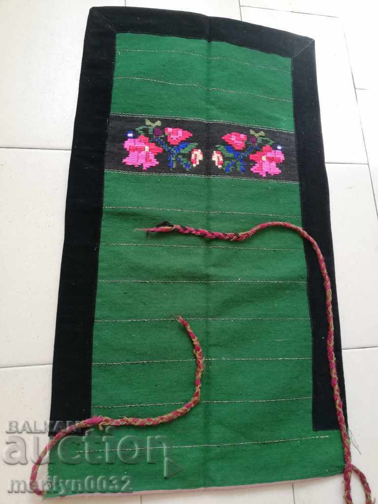 Old woven, embroidered and embroidered apron, costume, sukman - 7