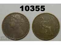 United Kingdom 1 penny 1875 Little date