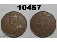 Australia 1 penny 1936 XF + coin