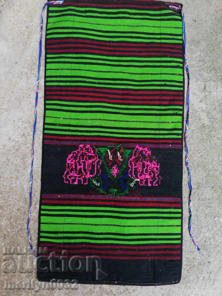 Old woven, embroidered and embroidered apron, costume, sukman - 5