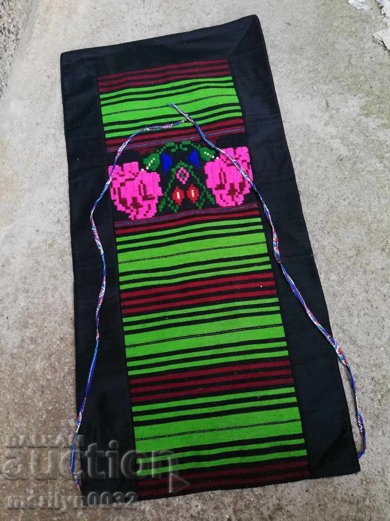 Old woven, embroidered and embroidered apron, costume, sukman - 6