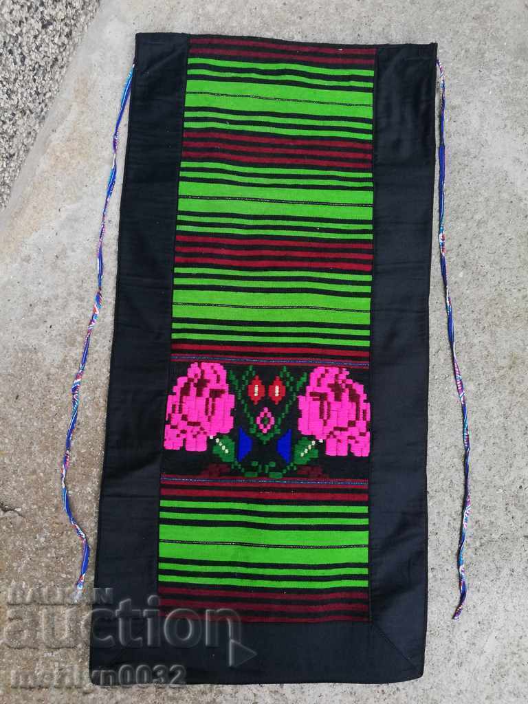 Old woven, embroidered and embroidered apron, costume, sukman