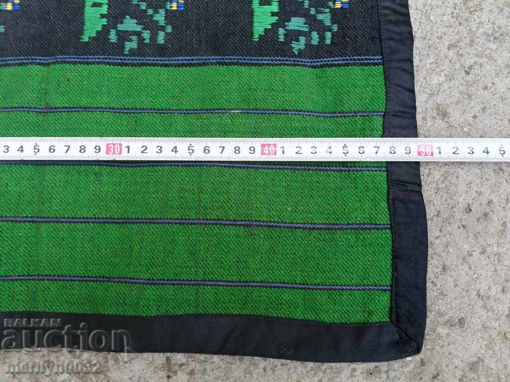Auction  Old woven, embroidered and embroidered apron, costume, sukman
