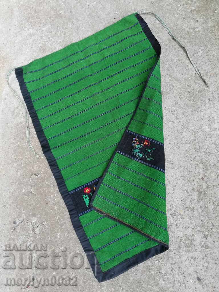 Old woven, embroidered and embroidered apron, costume, sukman - 6