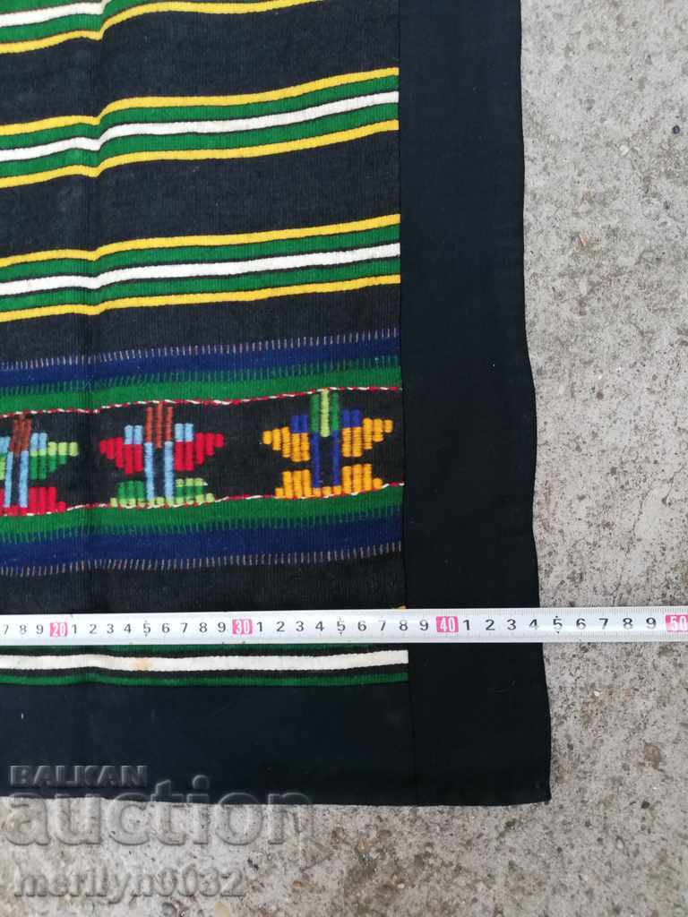 Auction  Old woven, embroidered and embroidered apron, costume, sukman