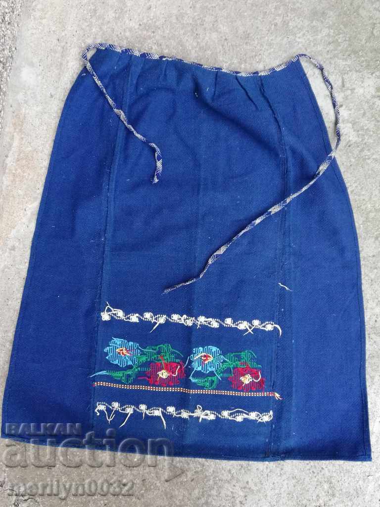 Παλιά υφαντά, κεντήματα και κεντημένα ποδιά φόρεμα, ποδιά - 6