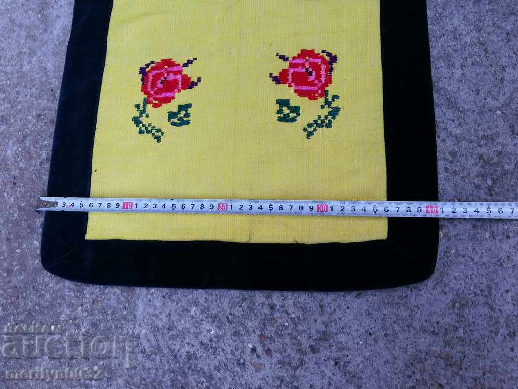 Old woven, embroidered and embroidered apron, costume, sukman with price 79.00 BGN | € 40.39 Old woven, embroidered and embroidered apron, costume, sukman with price 79.00 BGN | € 40.39