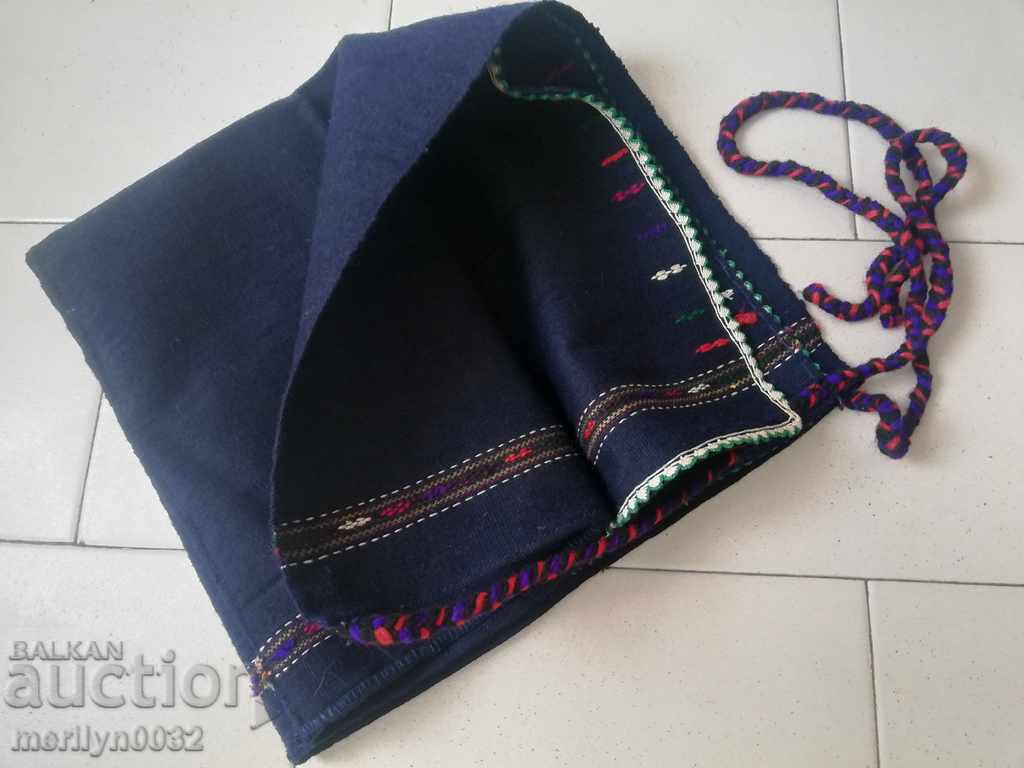 Old woven embroidered embroidered apron with purple sukman costume with price 59.00 BGN | € 30.17 Old woven embroidered embroidered apron with purple sukman costume with price 59.00 BGN | € 30.17